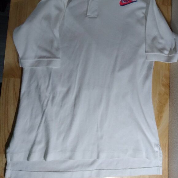 Vintage Custom ESTC USTA Tennis Neon Logo Polo - Picture 5 of 9